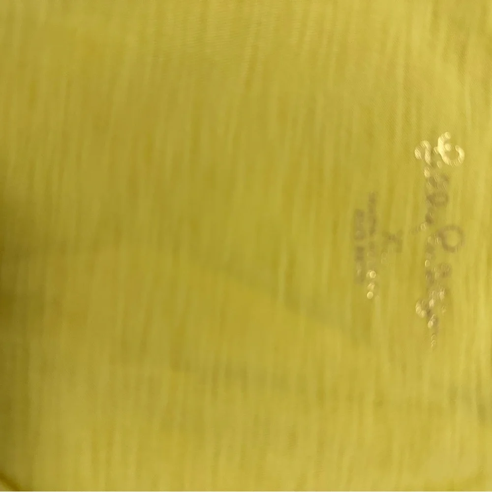 Lily Pulitzer Yellow V-Neck T-Shirt - Picture 4 of 4